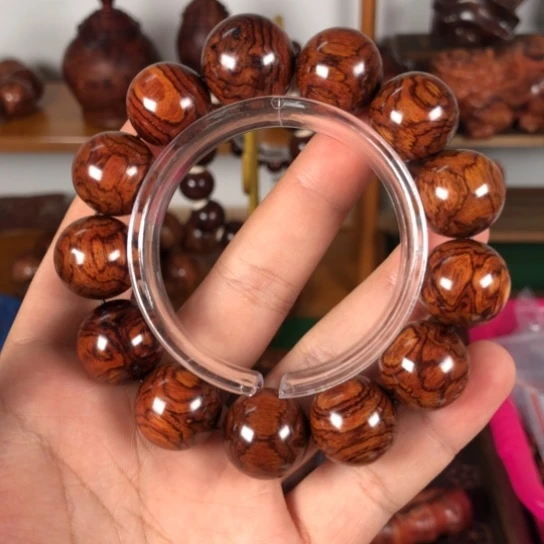 【闪购商品】手串/手链黄花梨/降香黄檀老*18鬼脸