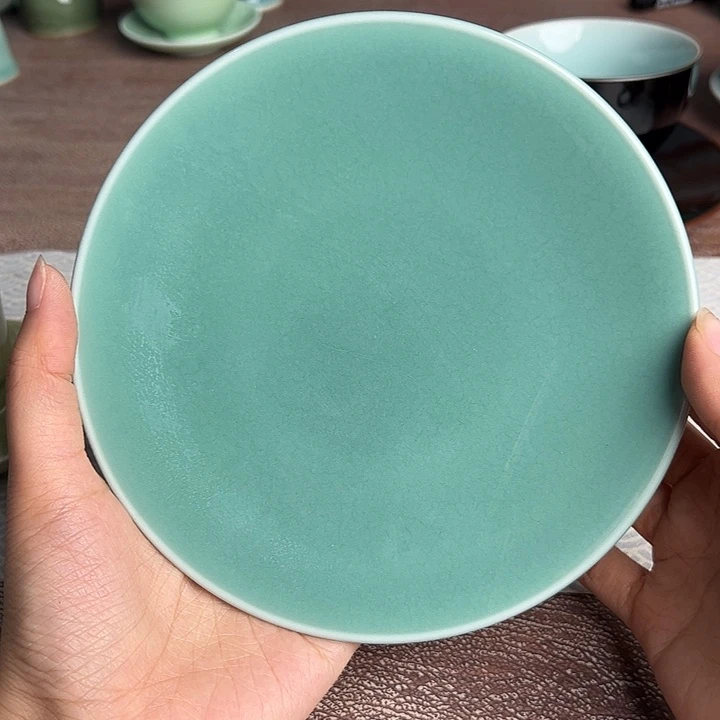 龙泉云间青瓷小米茶器