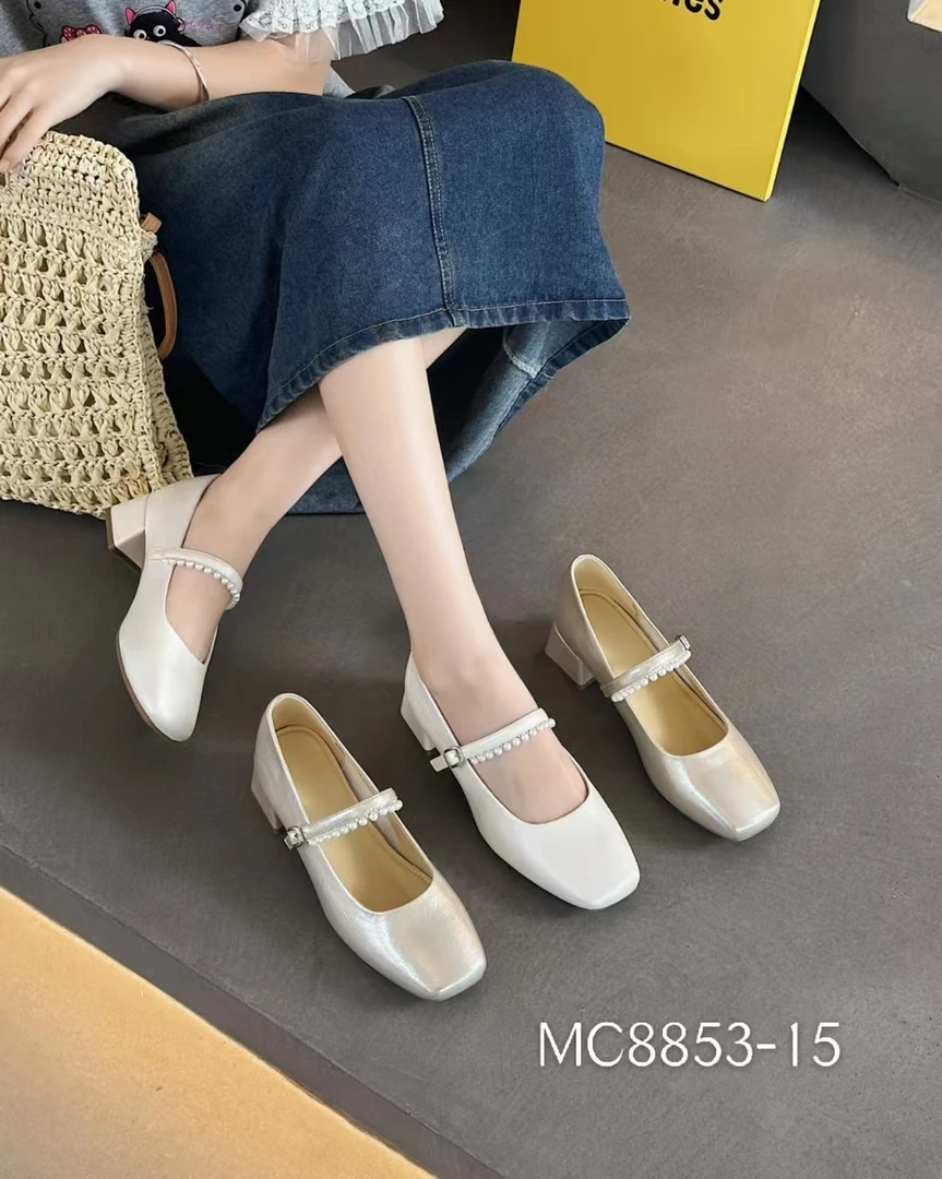 孤品专拍 质量保证百搭粗跟