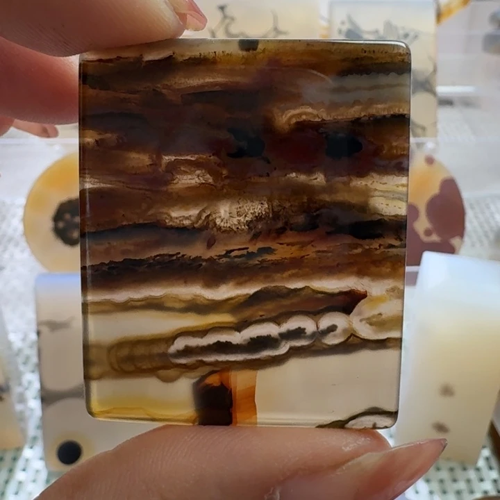 玛瑙/玉髓未镶嵌项链