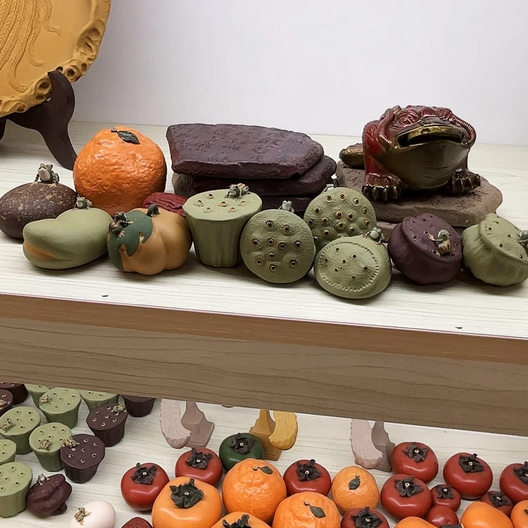 太***艺茶宠紫砂茶宠1堆！