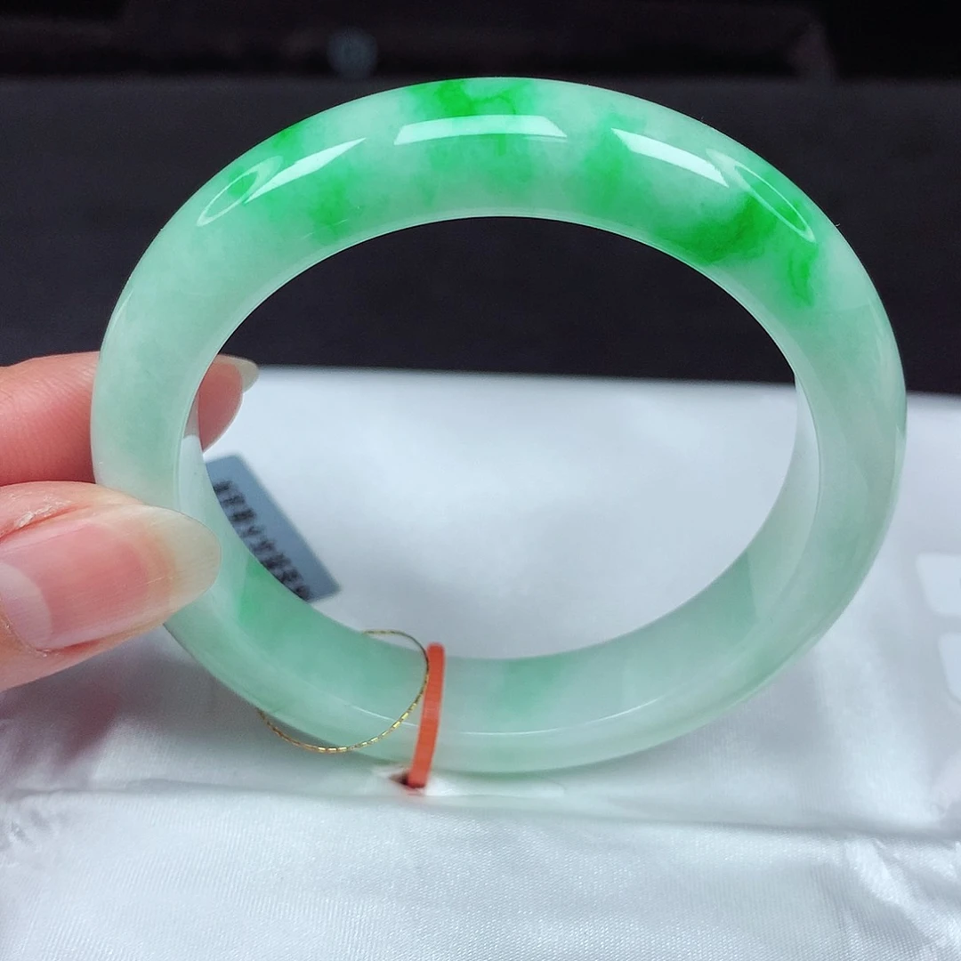 未镶嵌手镯翡翠57圈774