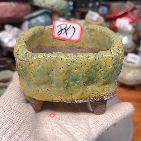 粗陶花盆手工花盆制作就这样
