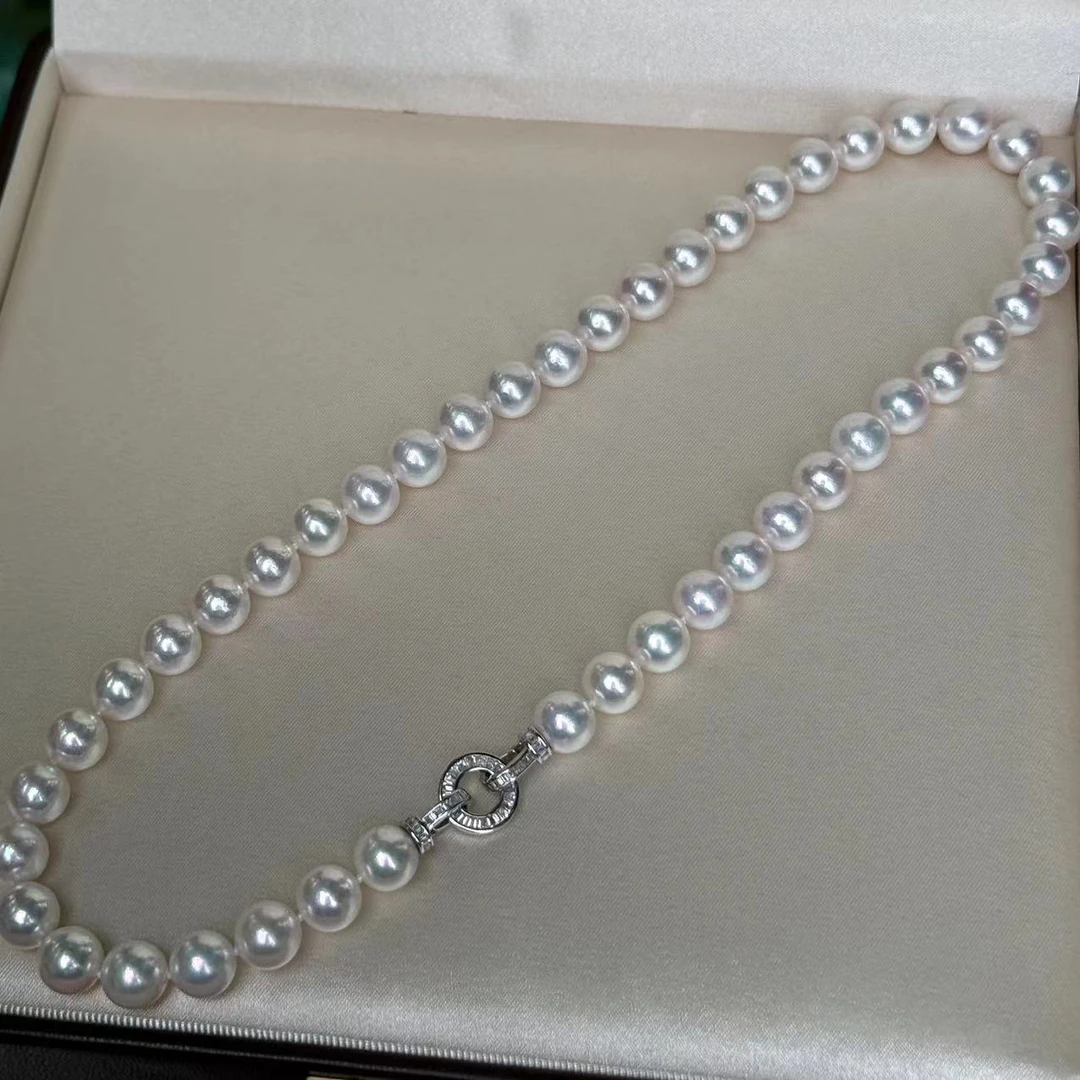 【一一专属】【月魄流光】海水akoya珍珠项链满串RY8199