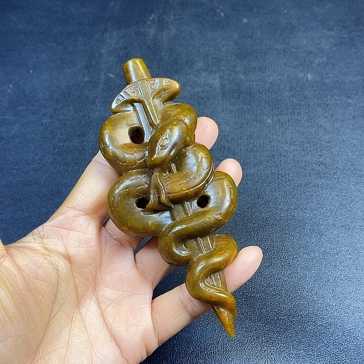 和田玉（糖玉）未镶嵌颈饰