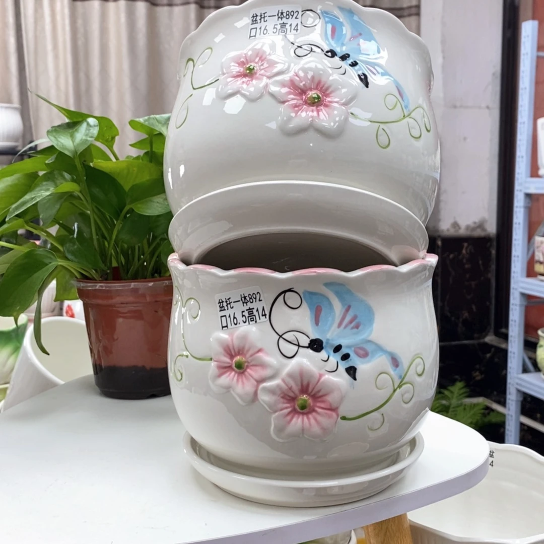 陶瓷@陶瓷花盆@@5892