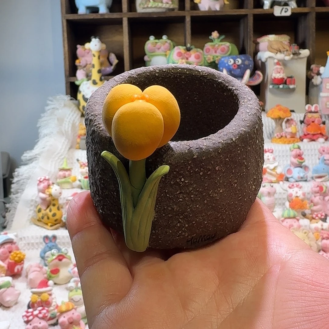 厂家直销手工花盆摆件