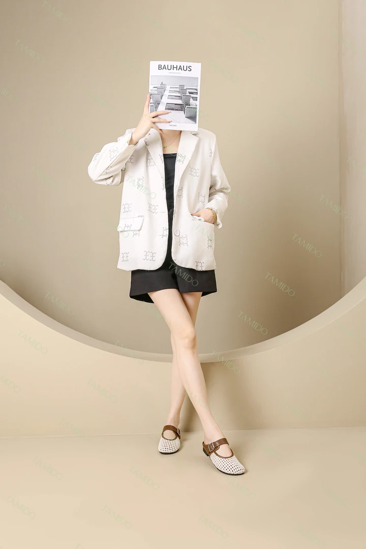 天美度夏季时尚镂空单鞋休闲编织女鞋软底凉鞋155529590