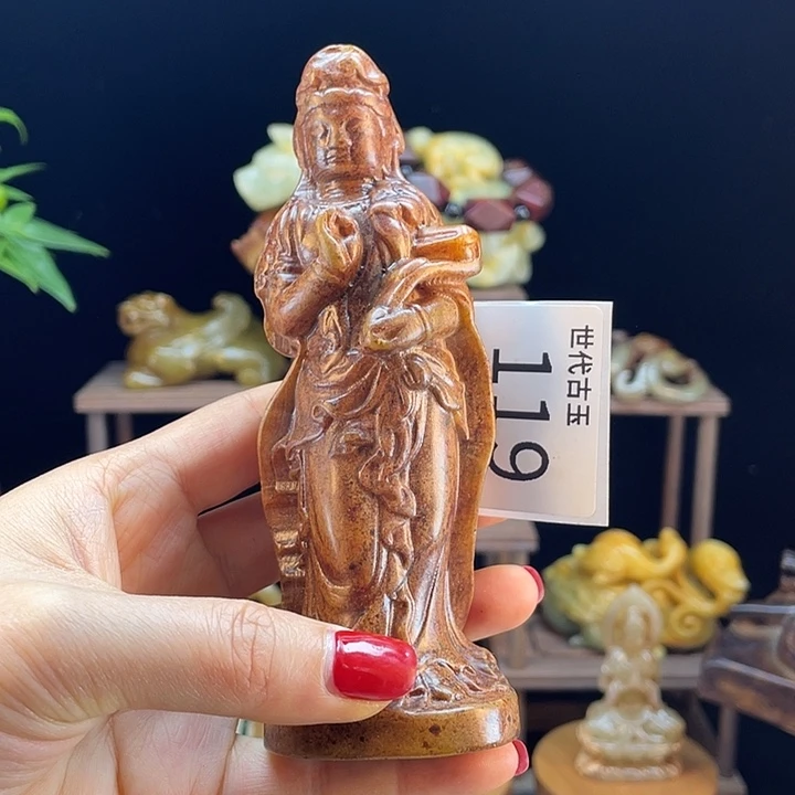 和田玉（糖玉）未镶嵌挂件