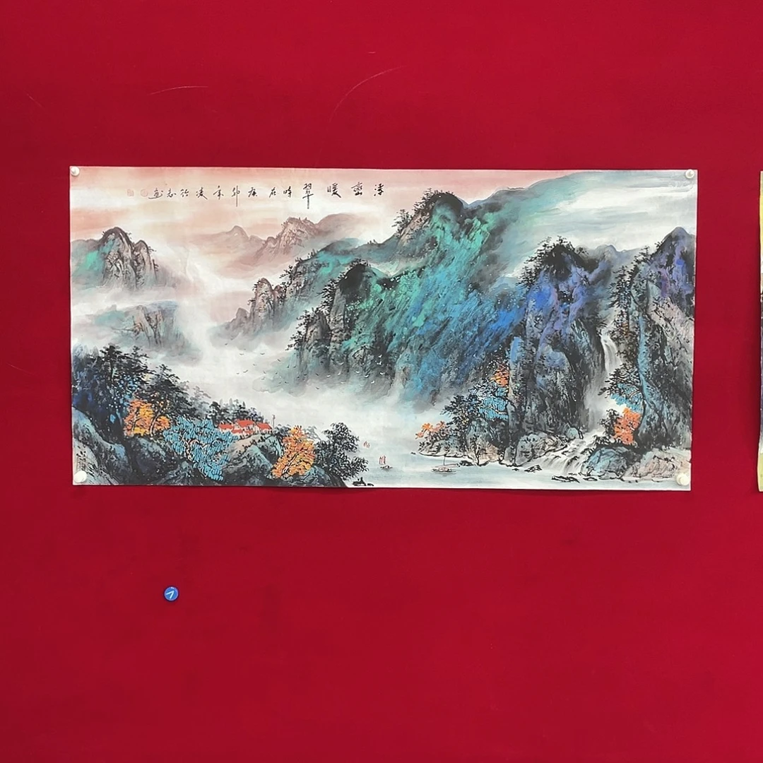 国画凌行志老师手绘国画精品
