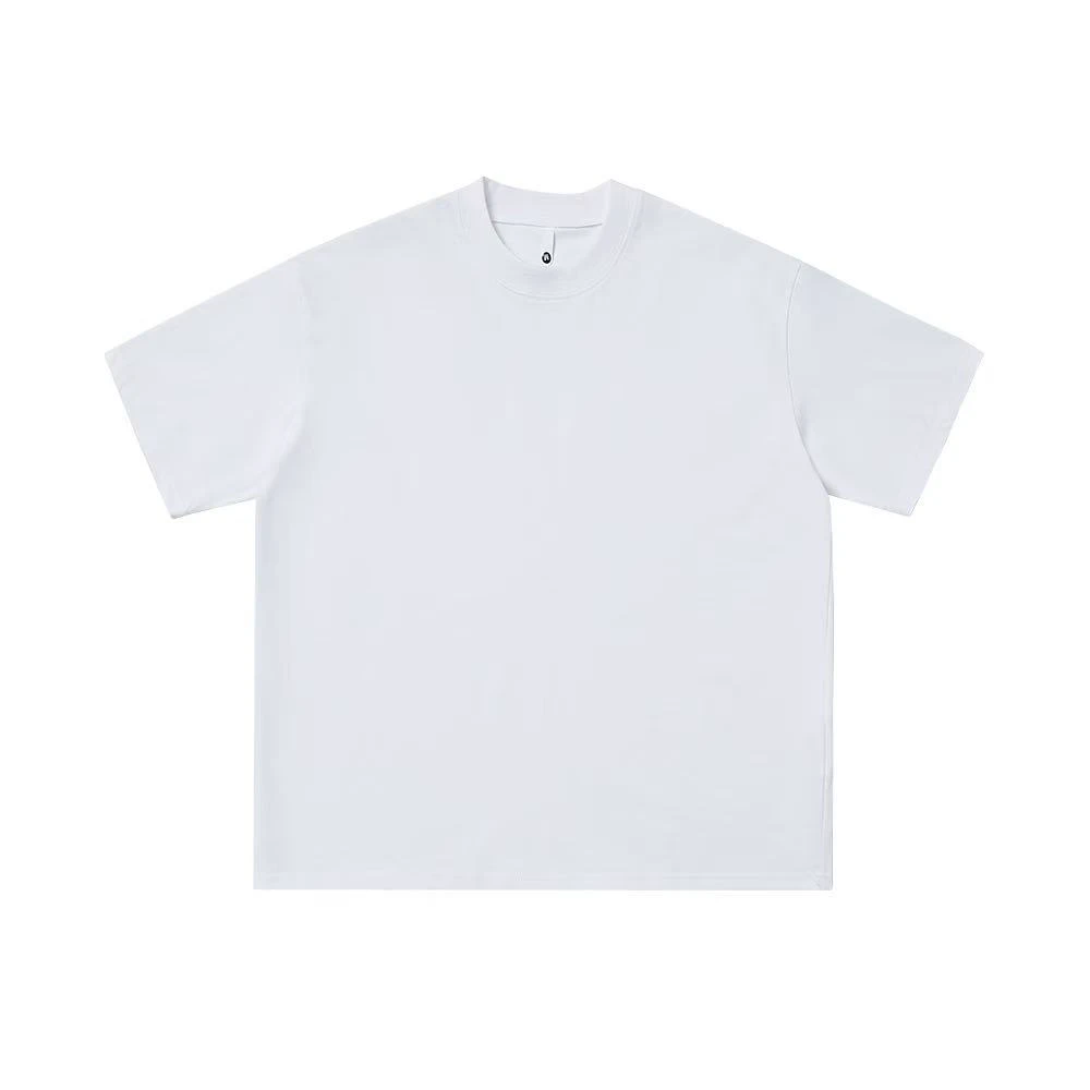 春秋夏季纯棉内搭短袖男女净版设计感百搭舒适白T上衣