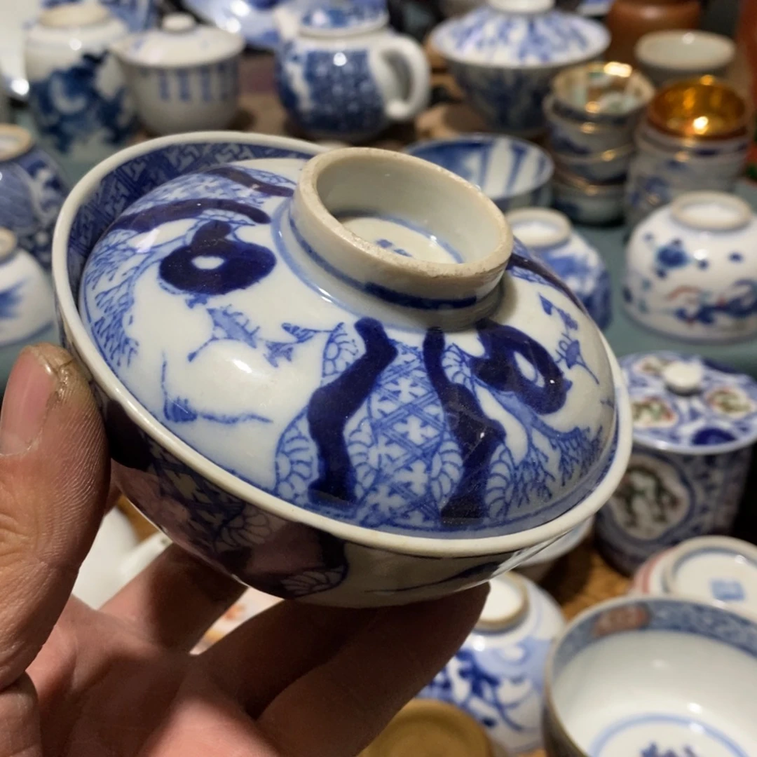 瓷片舶来瓷器满28包邮当日凑单