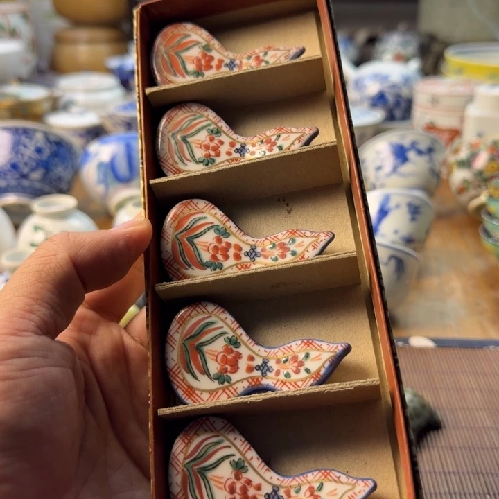 环***人青花瓷器杯子茶具