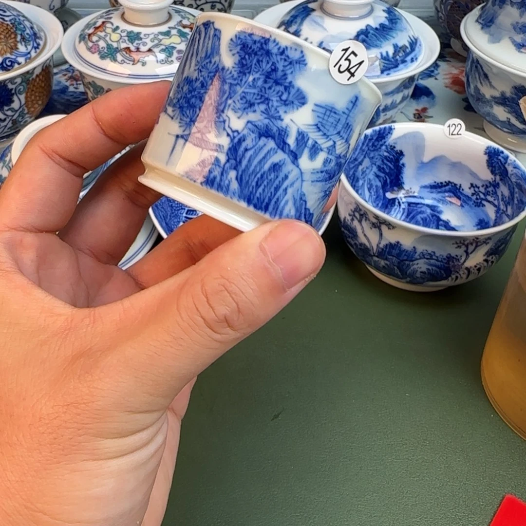 彦祖纯手工手绘茶具154