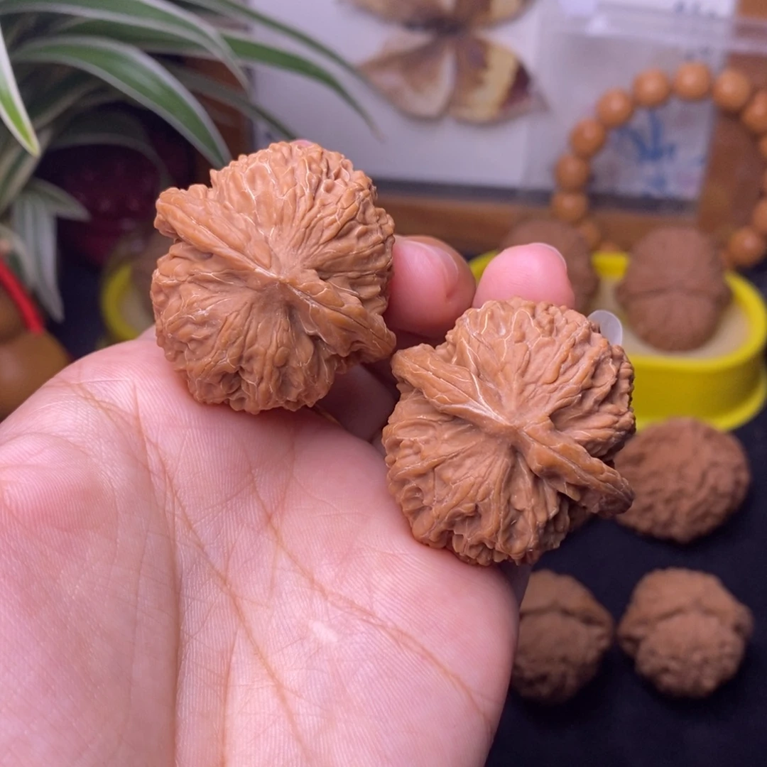 把件文玩核桃37金麒麟