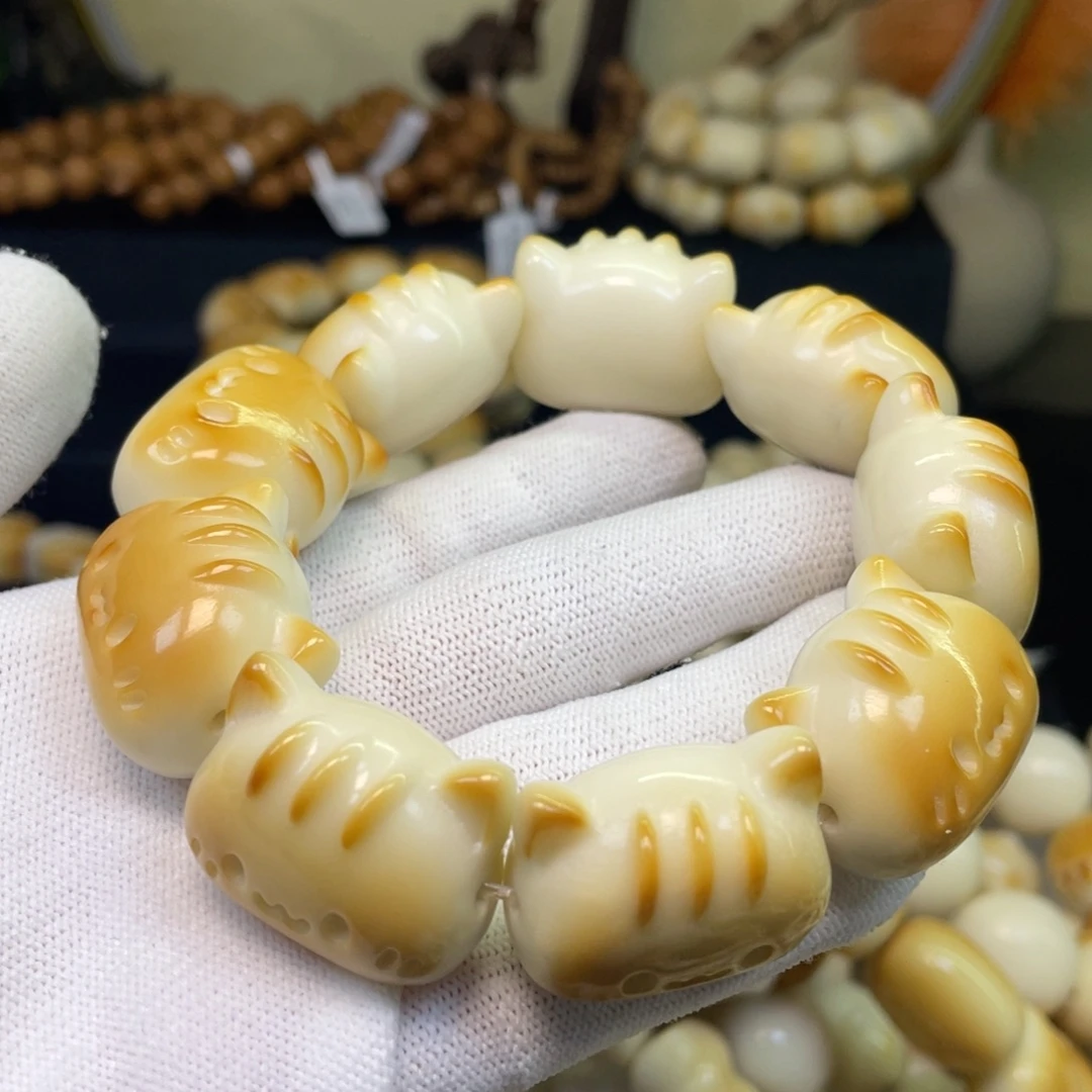 九****吊坠菩提根/象牙果100法棍猫微瑕