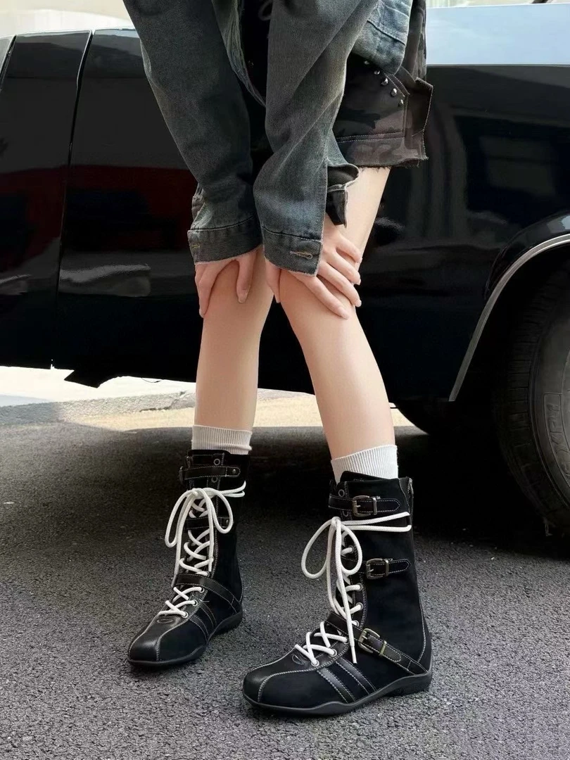 （蓉姐专属）a新款韩版欧范儿拳击鞋 155-002