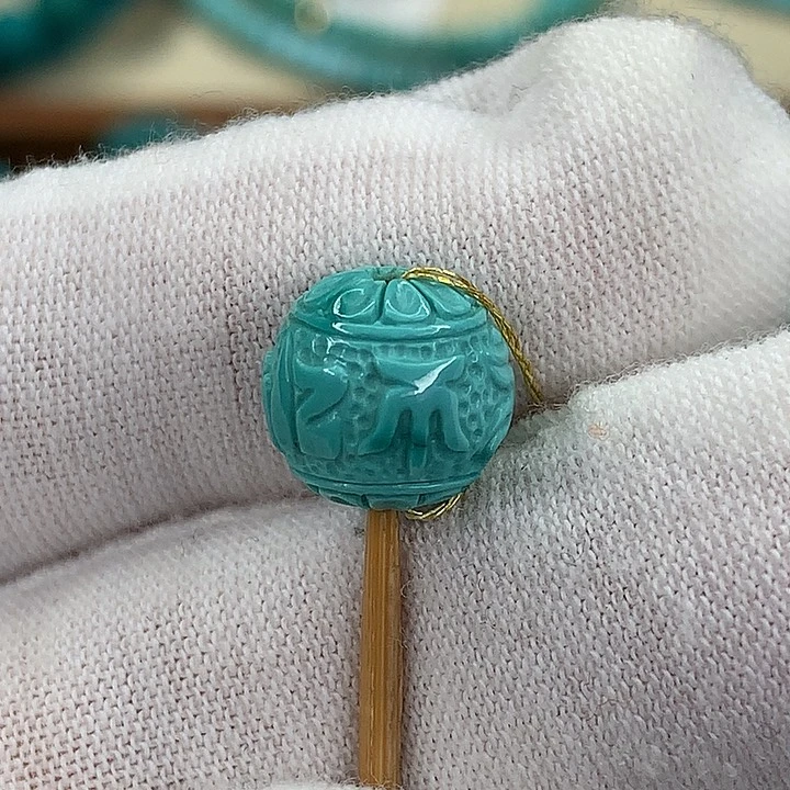 绿松石挂件未镶嵌