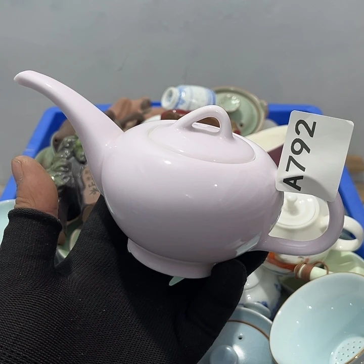 用***6茶具默认微瑕瓷器、茶具、壶、摆件，介意勿拍