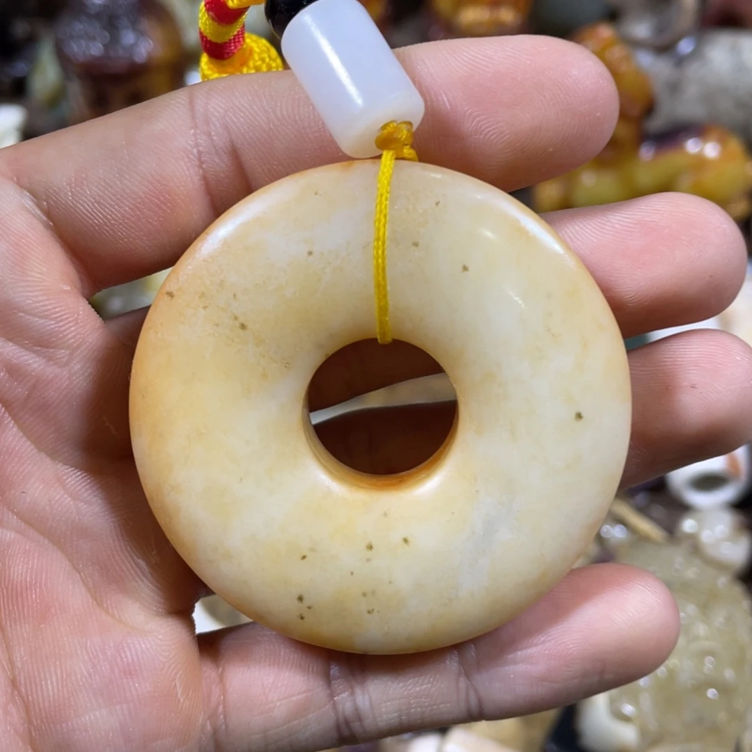 和田玉吊坠(不含链)未镶嵌