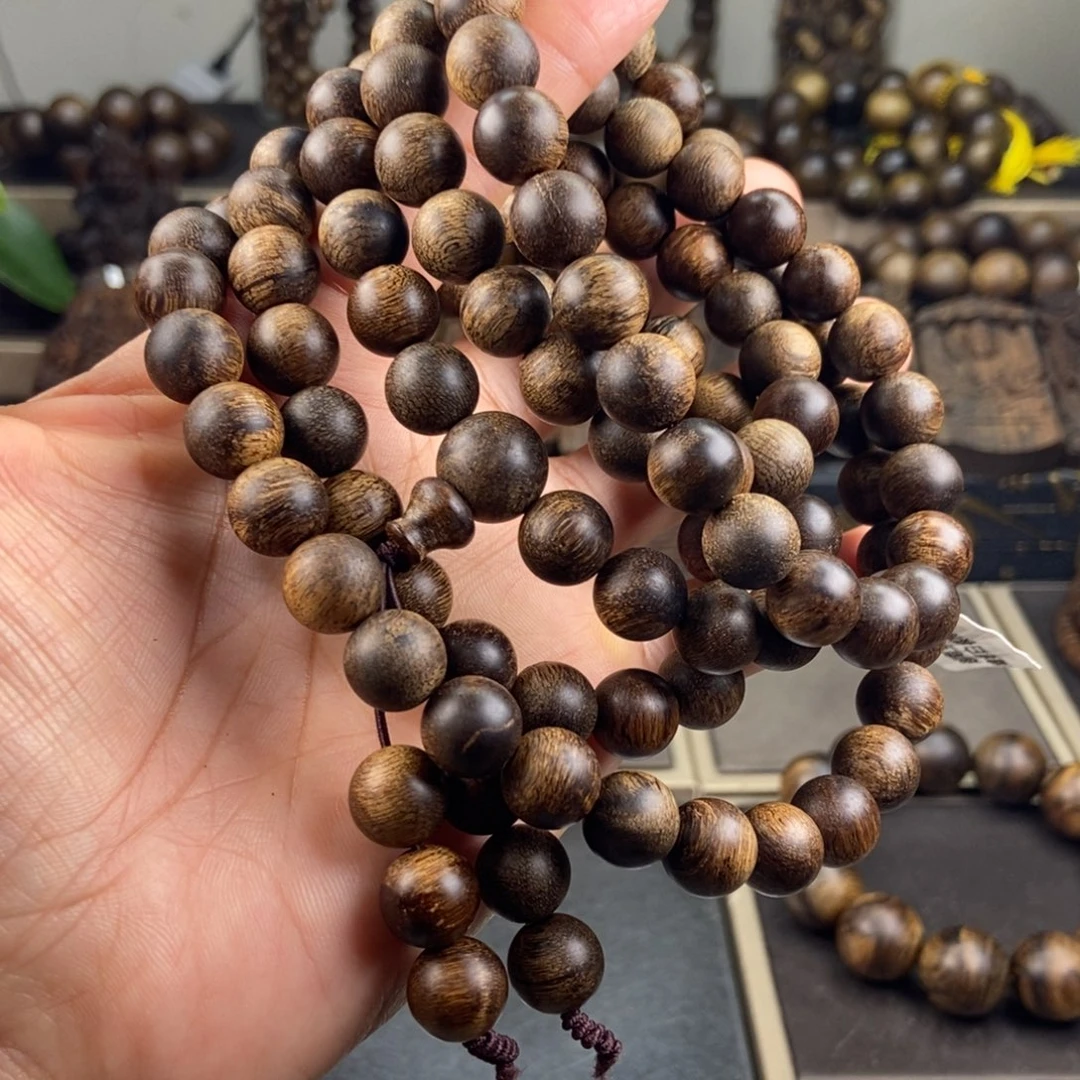 手串沉香坚*越南芽庄白留疤