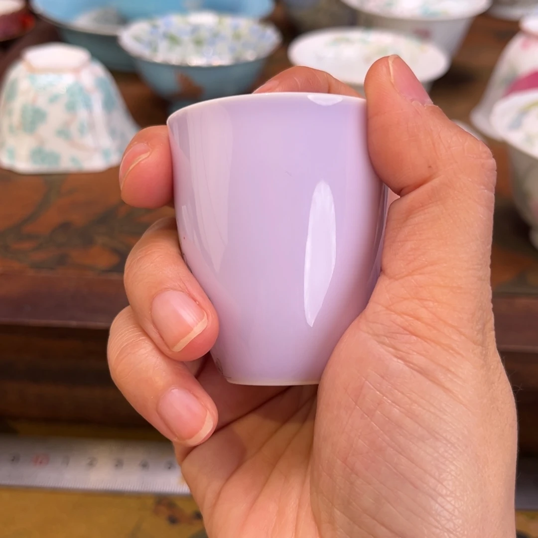 路***庚景德镇纯手绘陶瓷茶具