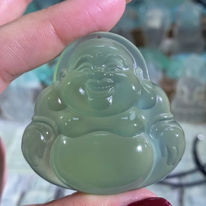 岫玉吊坠未镶嵌爱****难吊坠