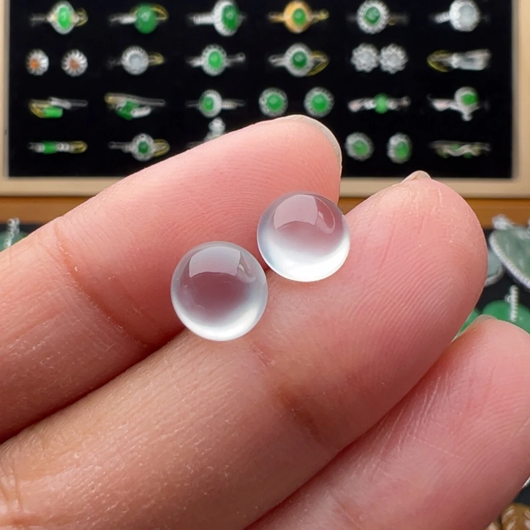 翡翠未镶嵌颈饰蛋7.2