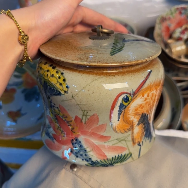 瓷片景德镇陶瓷手工手绘