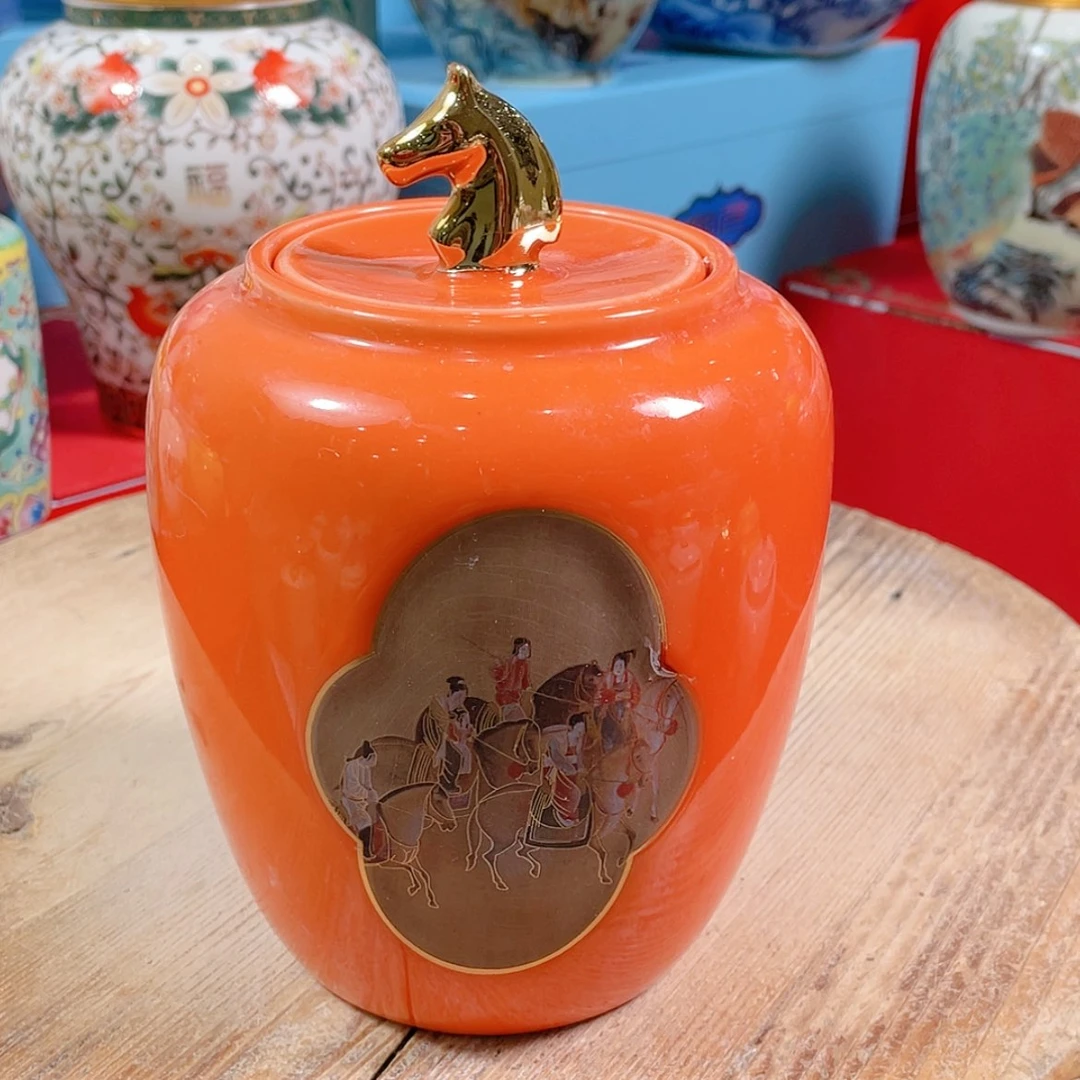 【闪购商品】罐陶瓷茶叶罐密封罐