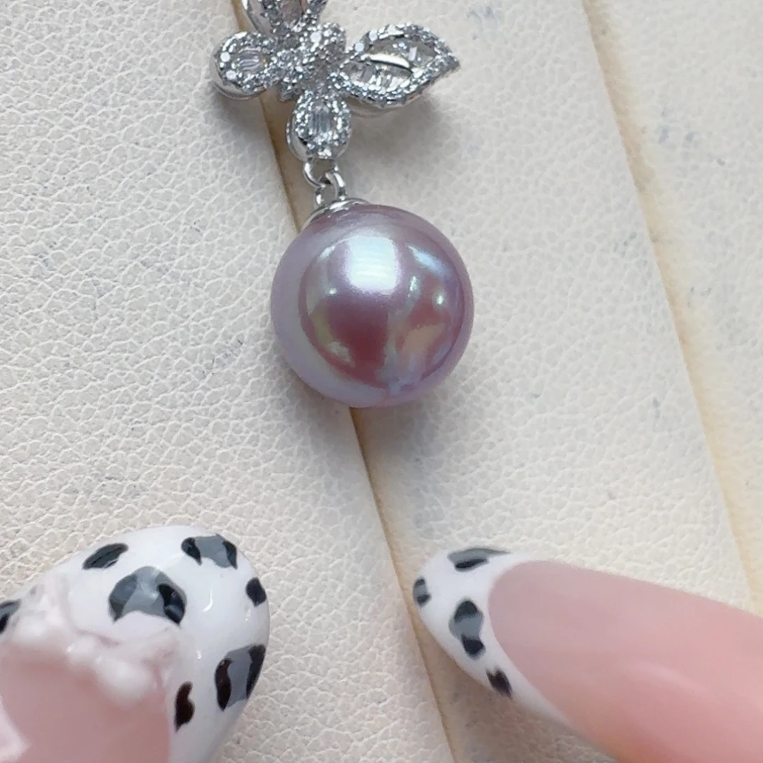 颈饰银S925镶嵌淡水珍珠@@tt063