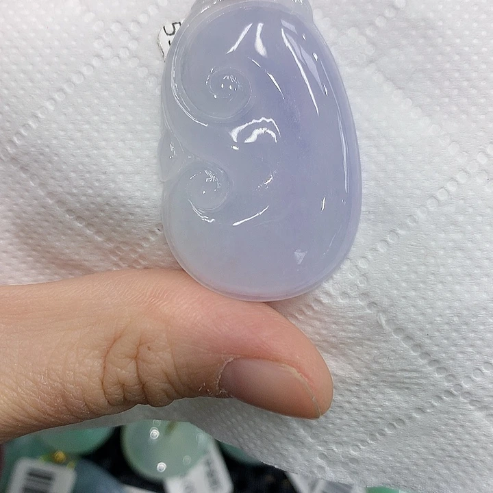 颈饰18K金镶嵌翡翠123557889987