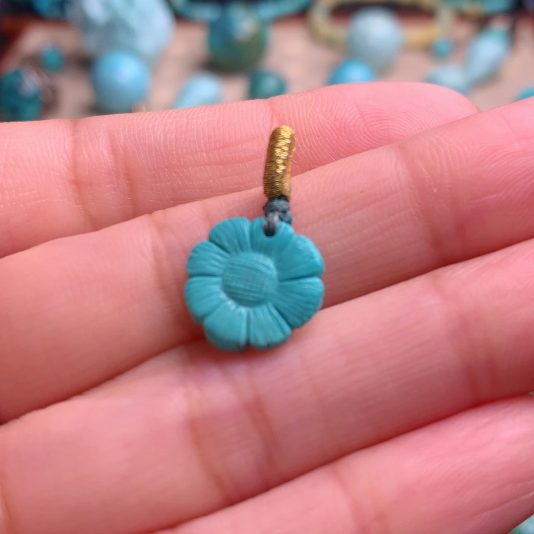 绿松石珠宝奇石未镶嵌