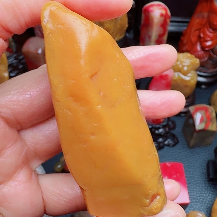 沧***²昌化石昌化田黄精品原石