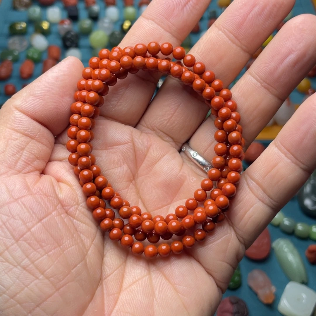 玛瑙/玉髓颈饰未镶嵌5.5mm