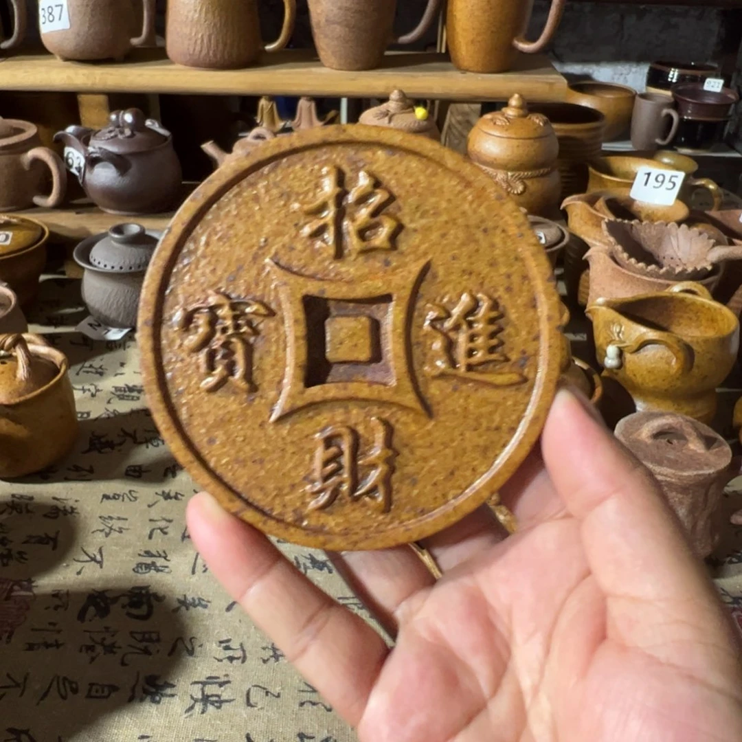 缸杯垫原谷烧高温粗瓷