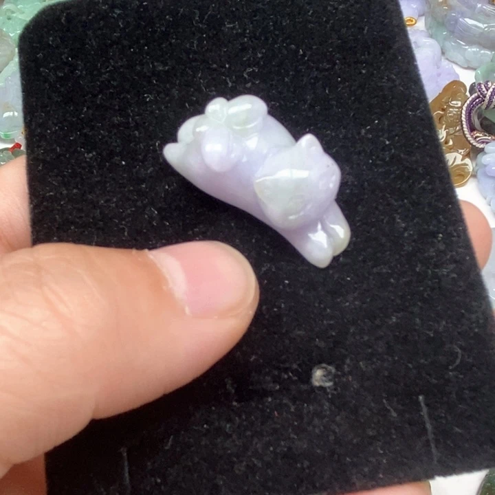 翡翠未镶嵌颈饰12号