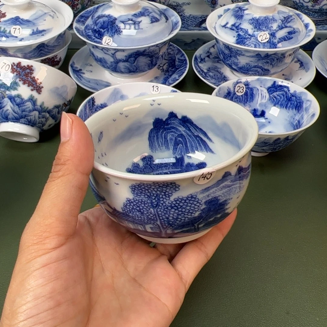 木木景德镇纯手工纯手绘茶具145