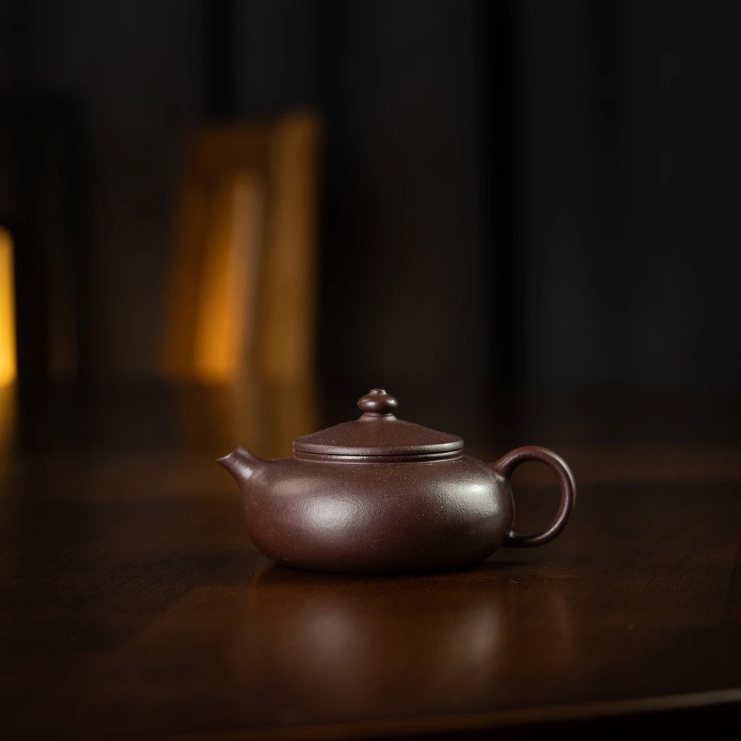 寒江 紫泥 115cc 家用紫砂壶tt1