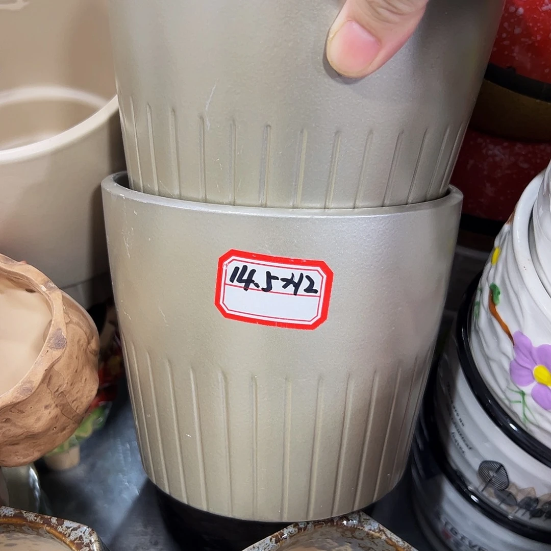 外贸尾单陶瓷花盆凑单10米包邮