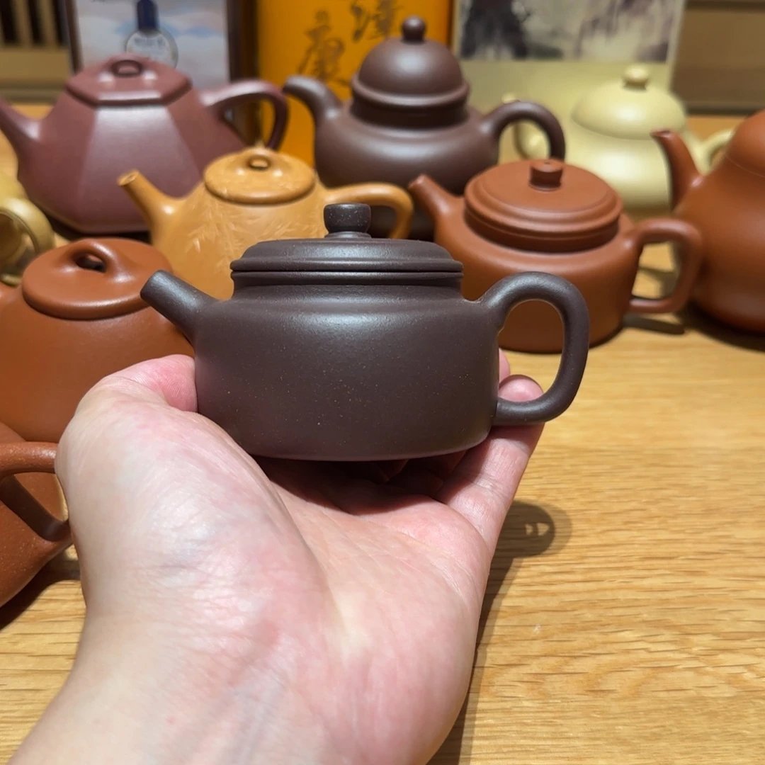 茶壶紫砂陈腐紫泥德钟