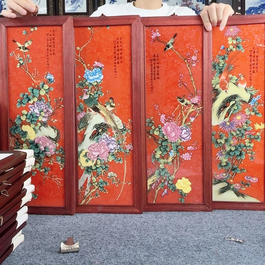 摆件景德镇陶瓷瓷板画