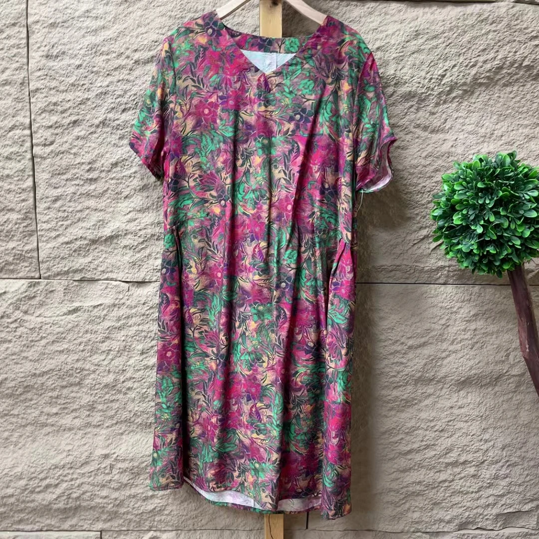 5533新款夏季洋气减龄显瘦小个子连衣裙QZ