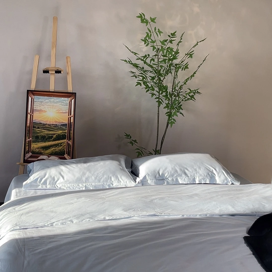 长绒棉棉六九折匹马棉四件套