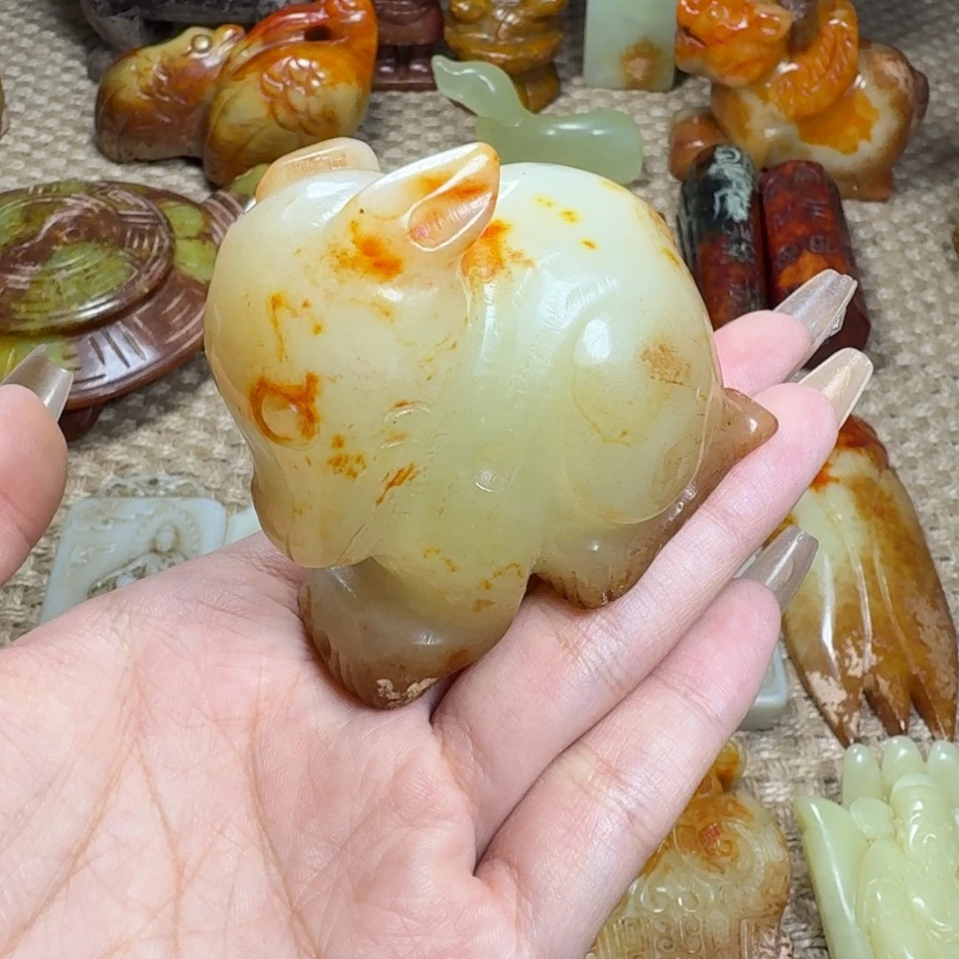 白玉菩提吊坠挂件