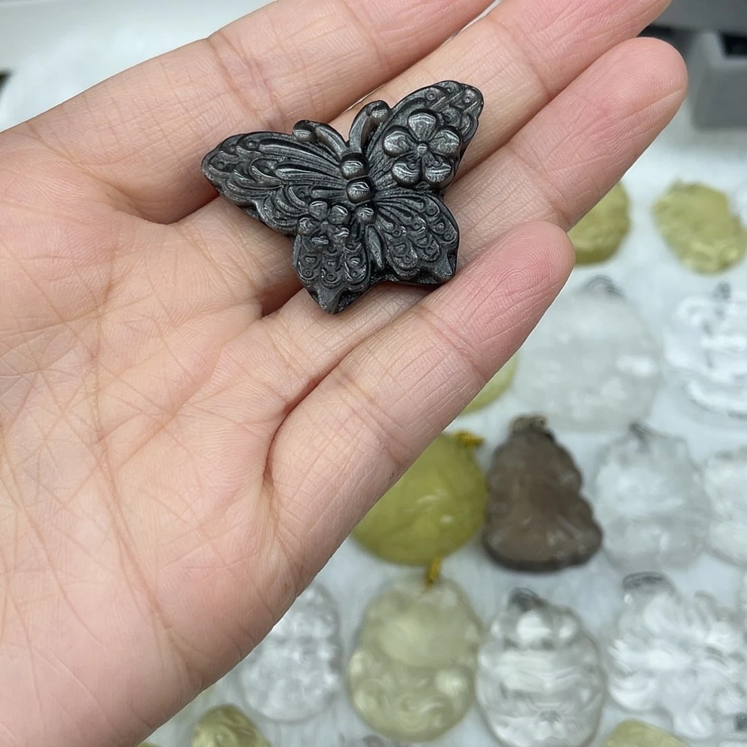 水晶吊坠配件未镶嵌