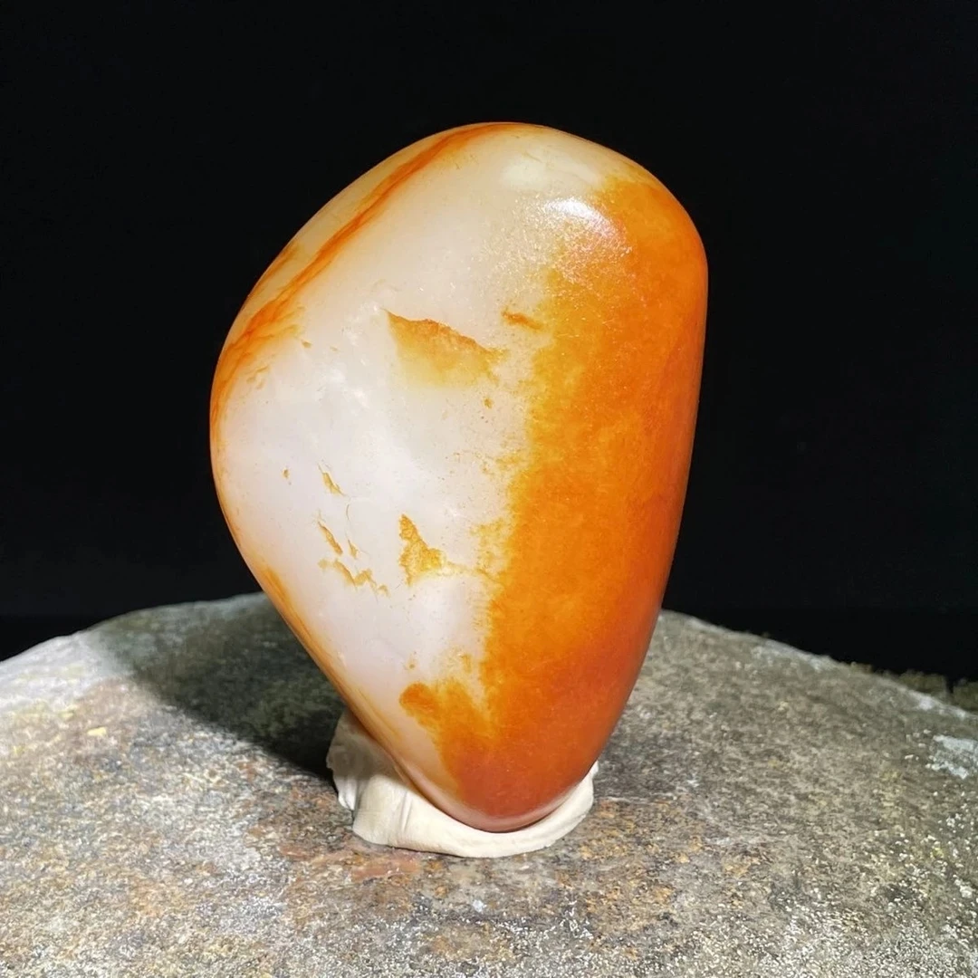 和田玉天然籽石原石  基地质检  拍一发一