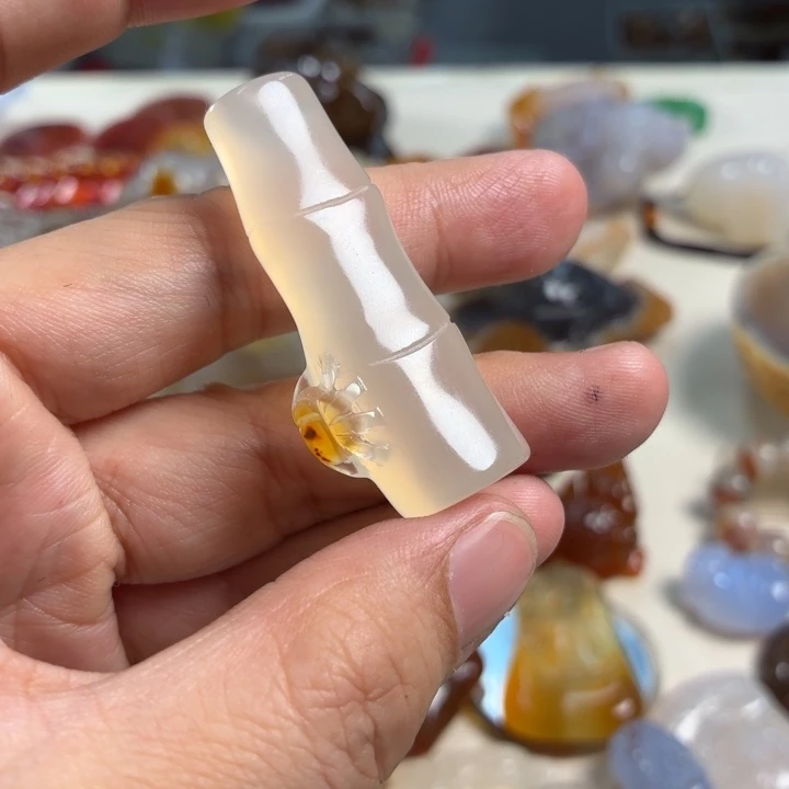 玛瑙/玉髓未镶嵌吊坠(不含链)