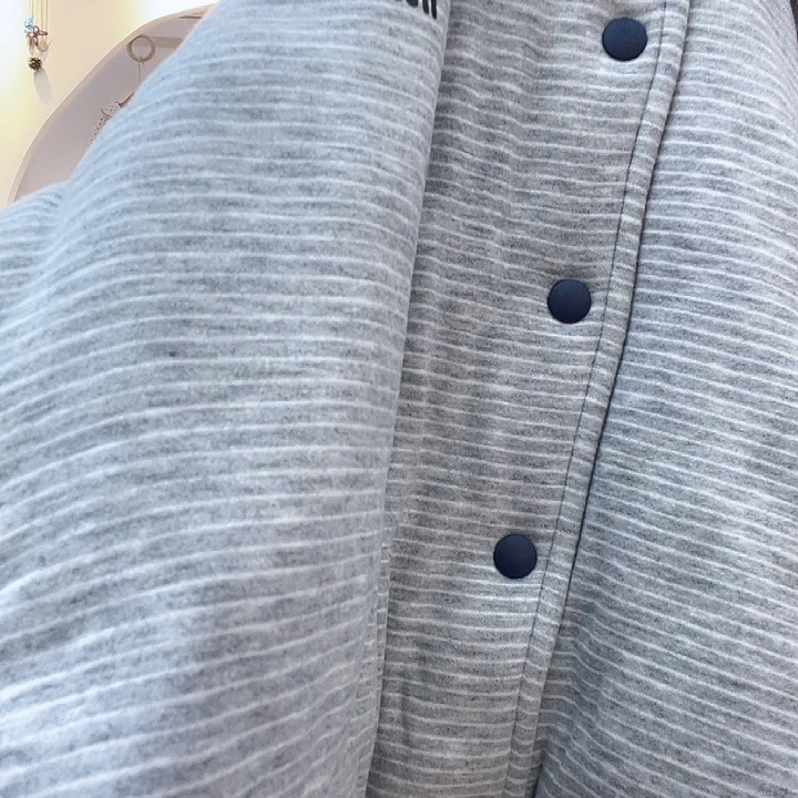 180花灰色三层校服神器