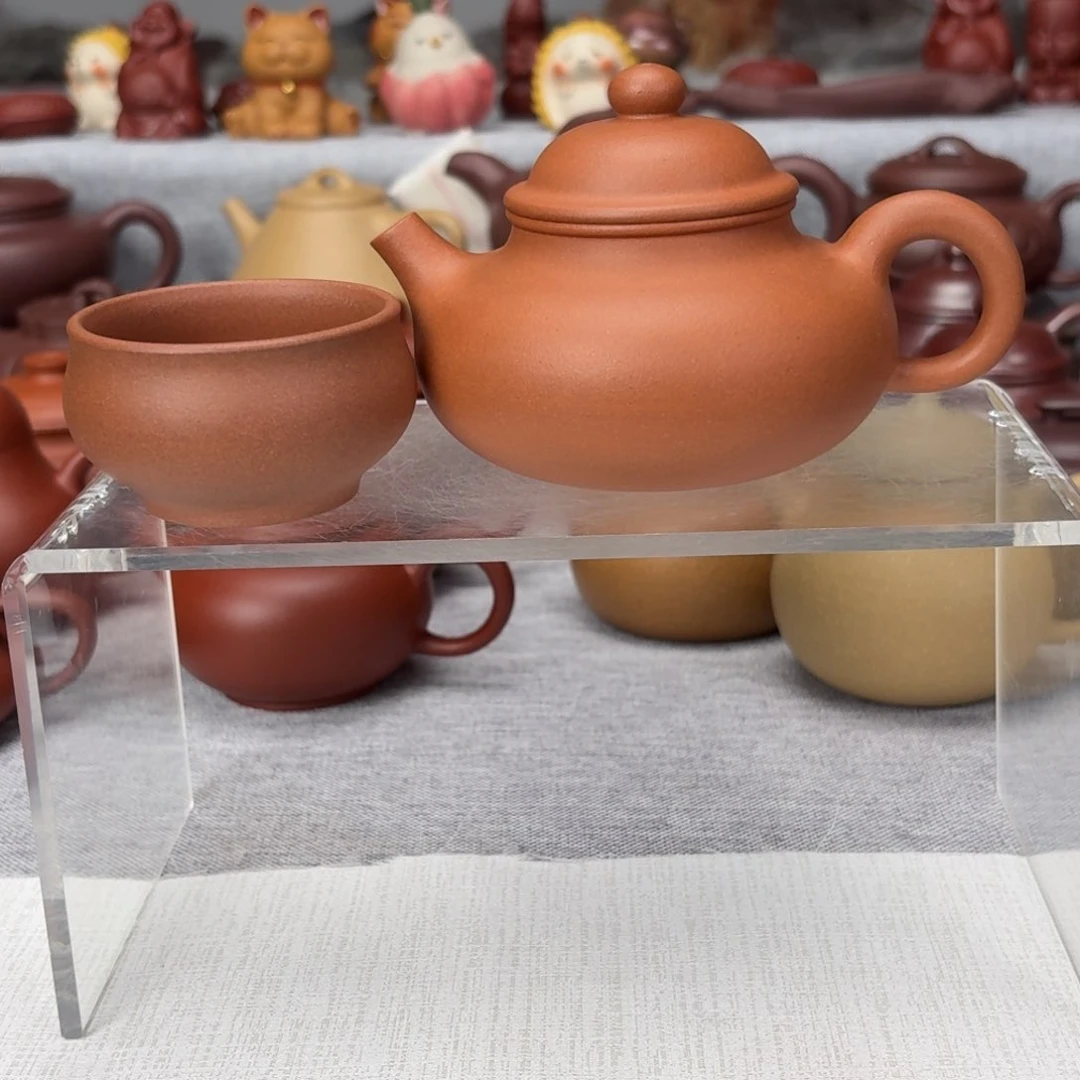 茶壶紫砂金黄段容天壶